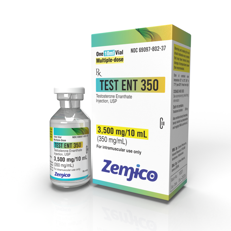 Zemico Test Ent 3500 mg 10 ml vial