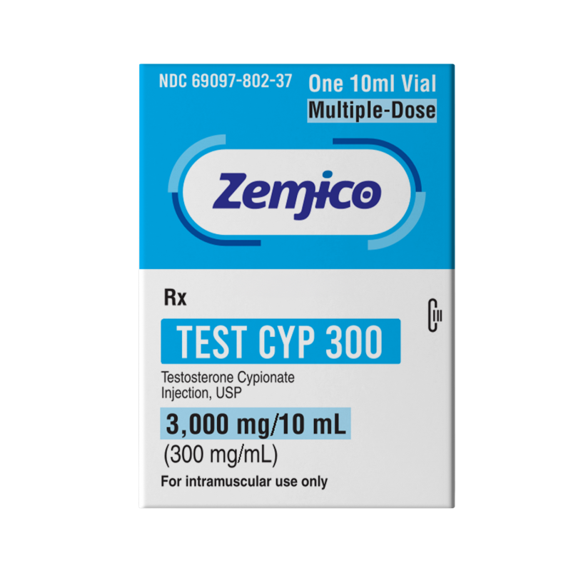 Zemico Test Cyp 3000 mg 10 ml vial
