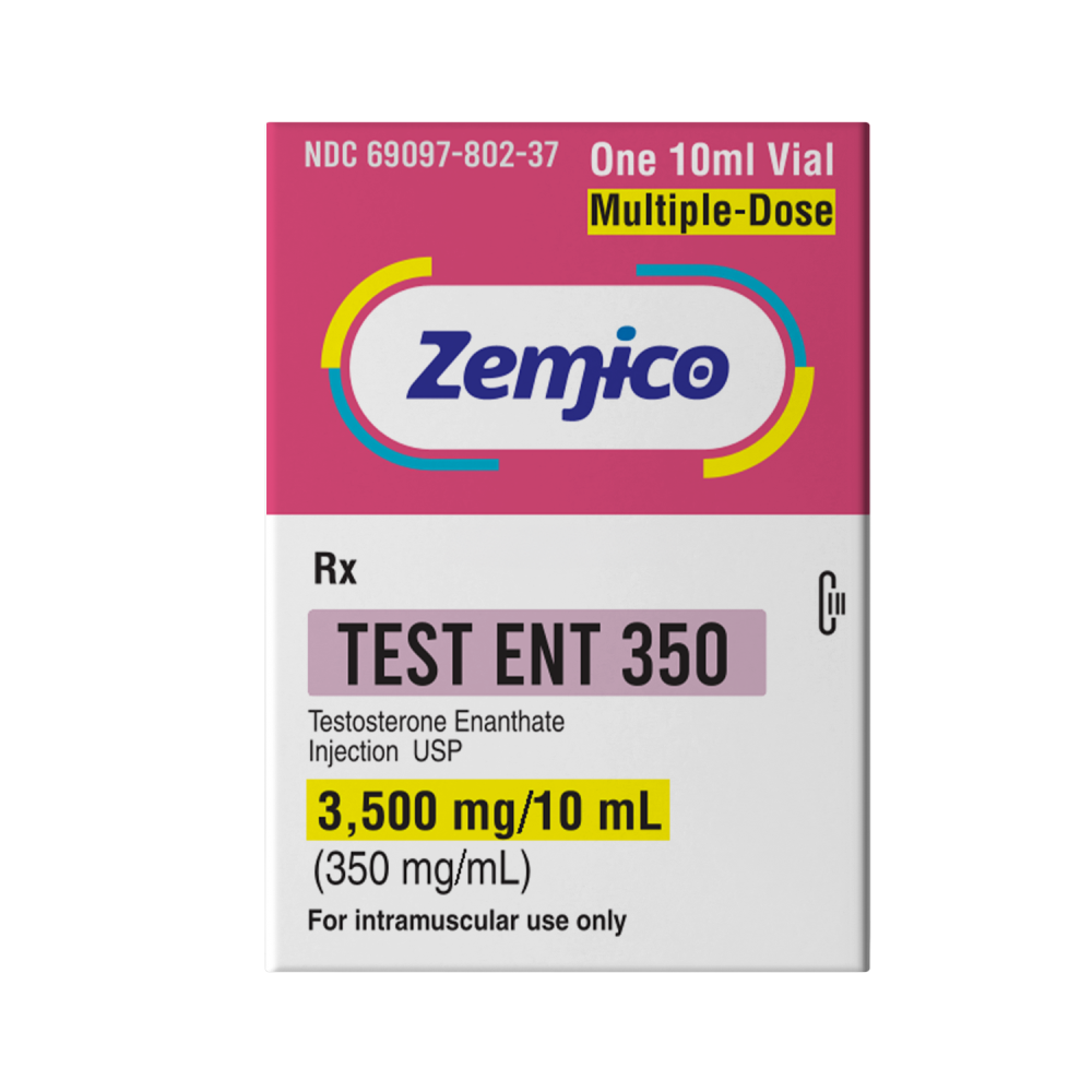Zemico Test Ent 3500 mg 10 ml vial